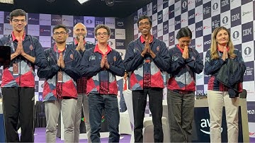 When Pragg and Caruana did Namaste to the crowd! | Day 1 Highlights of Global Chess League