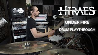 HIRAES - Under Fire (Drum Playthrough) | Napalm Records