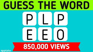 Scrambled Word Game - Guess the Word (6 Letter Words)