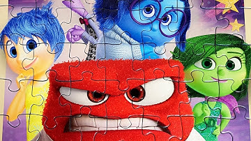 INSIDE OUT Disney Pixar PUZZLE Game Rompecabezas of INSIDE OUT Inside Out Jigsaw Puzzle