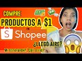 COMPRE PRODUCTOS A 1 EN SHOPEE | Llegó aire? | Me estafaron? | Que llegó 😱😨