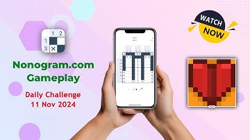 Nonogram.com Logic Puzzle Game | Daily Challenge 11 Nov 2024 #gameplay #origami