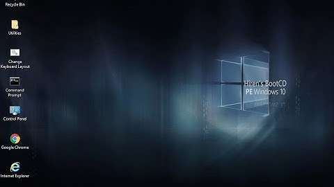 Quick overview of Hiren