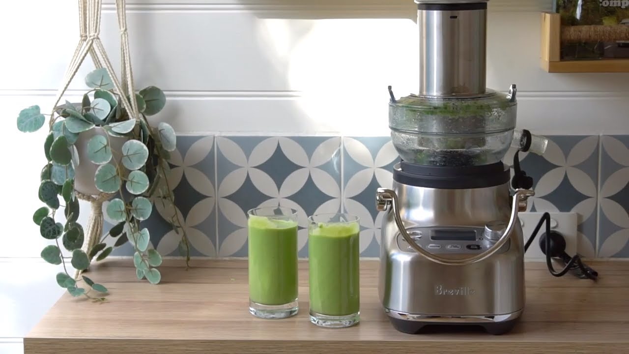 Breville Bluicer Juicer Pro Delicious Green Smoothie Recipe 2021