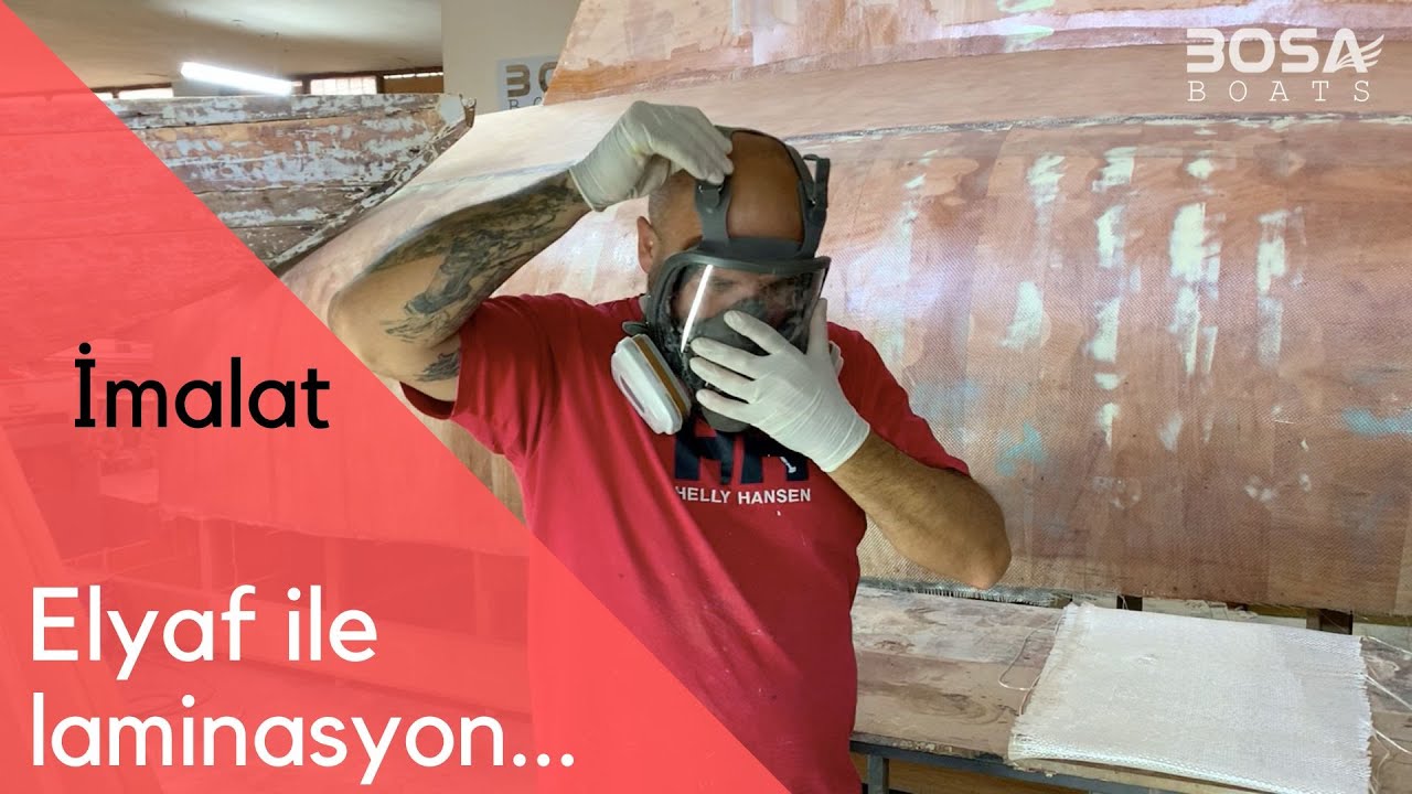 Elyaf  ile laminasyon.
