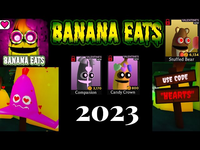 FREE CODE] Valentine Trap - Banana Eats Update on Roblox in 2023