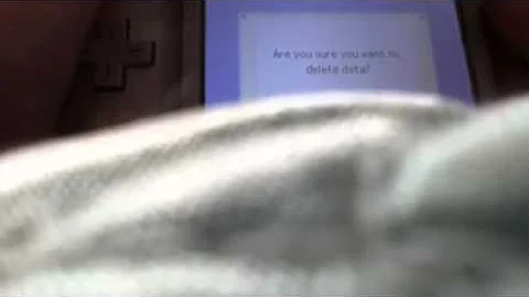 How to reset your nintendogs DS game