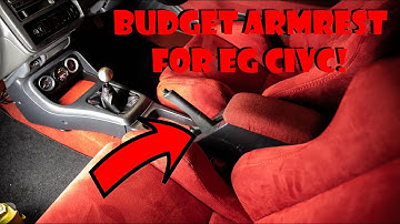 Part 2: Ek Centre Console Armrest Install | B16 Eg Civic