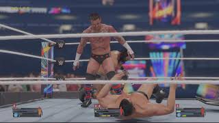 WWE 2K24 -CM Punk vs Drew McIntyre vs Gunther