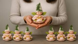 ¡NO TIRES LOS ROLLOS DE PAPEL HIGIÉNICO! Crea muñecos navideños increíbles. ¡Sencillo y divertido!