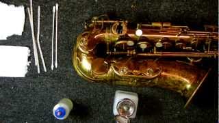 Saxophone Repair Topic: Changing the Oil