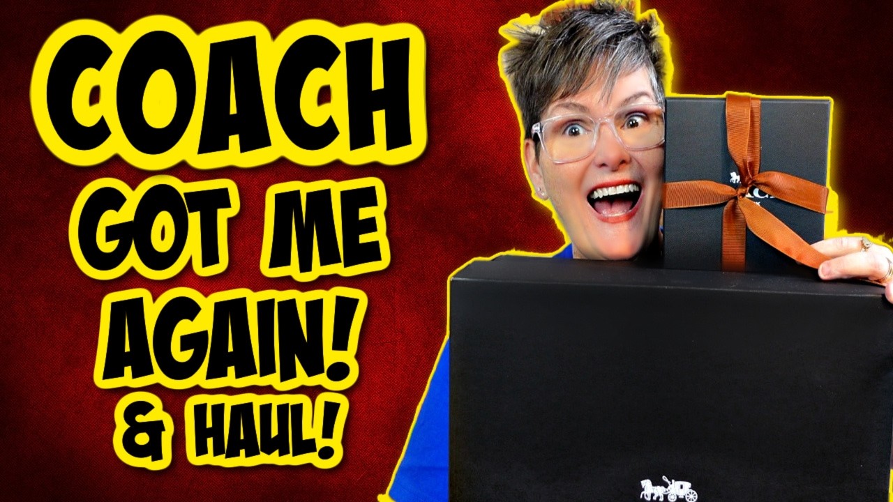 COACH got me AGAIN!  I got a new BAG! Plus a HAUL!
