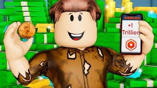 He Turned A Penny Into A Trillion Dollars! A Roblox Movie