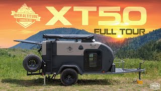 Full Tour ALL NEW XT50 OffRoad Trailer by High Altitude Trailer Company | ROA OffRoad