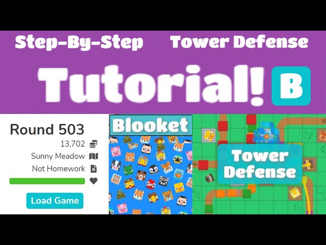 Blooket Tower Defense Rounds 1-100 Walkthrough 