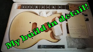 How I built my PRS Style Kit Guitar from @GUITARKITWORLD