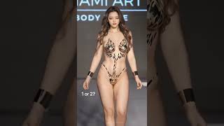 Ai Generated Fashion Showswimsuit Fashion Showy Catwalk