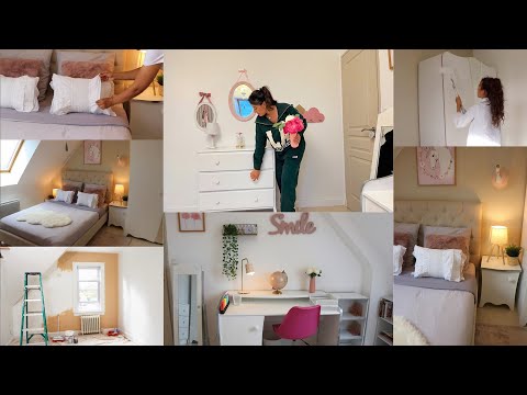 ✨ روتين تغيير غرفة النوم لغرفة فخمة بدون تكلفة 🔝 تنظيم بأفكار سهلة // MÉGA ORGANISATION MAKEOVER⬆️