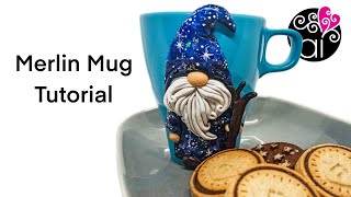 Merlin Mug Polymer Clay Tutorial | Tutorial Tazza Mago Merlino