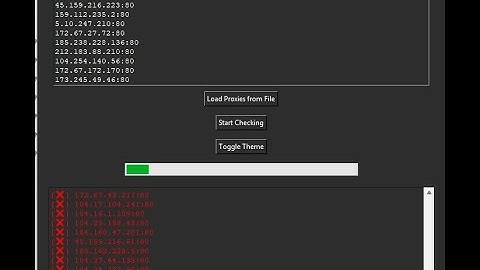 🔍 Proxy Checker Tool GUI 2025 – SOCKS4/5 + Theme Switch + Auto Save!