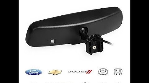 AUTO-VOX T2 Backup Camera Kit 4.3” LCD OEM Car Rearview Mirror Monitor Parking and Reverse Assist