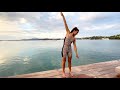 Express Full Body Pilates Workout | Feel Good Workout by the Sea | No Equipment