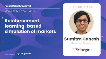 Reinforcement learning-based simulation of markets