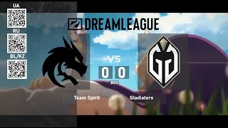 Team Spirit vs. Gaimin Gladiators - DreamLeague Season 22 - Group Stage 2 - BO3 @4liver