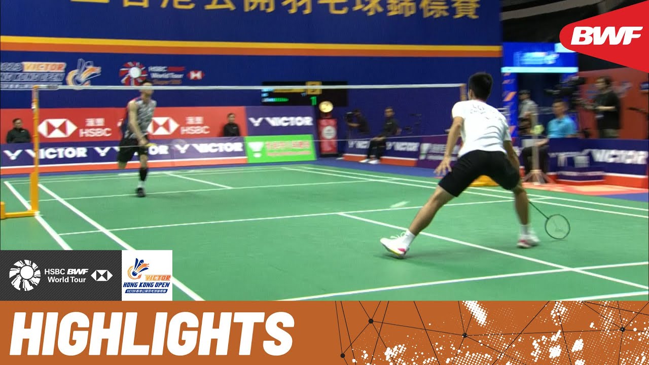 High-intensity contest between Chia Hao Lee and Lee Zii Jia