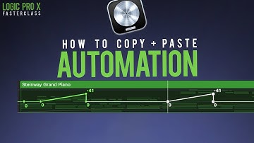 Logic Pro X - Copy & Paste Automation Data