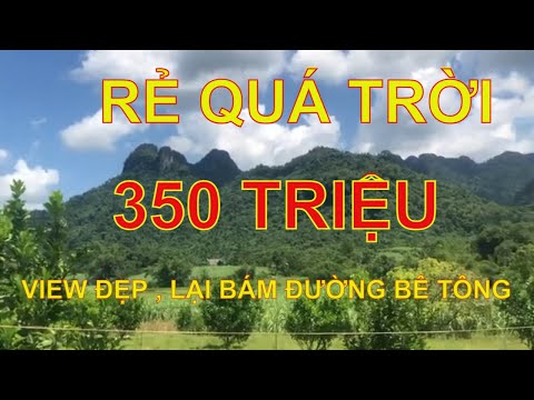 Video ( Đã Bán ) gấp mảnh đất view núi 350 triệu DT 1200m... - youtube