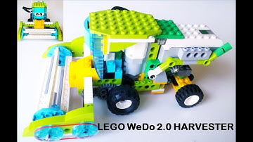 Lego WeDo 2.0 Harvester Instructions | Lego Robotics | Lego Harvester