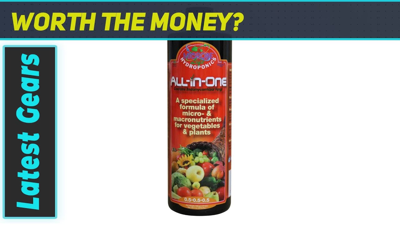 MICROBE LIFE HYDROPONICS PH21363 Premium All-In-One Nutrient: Best for Vibrant Blooms and