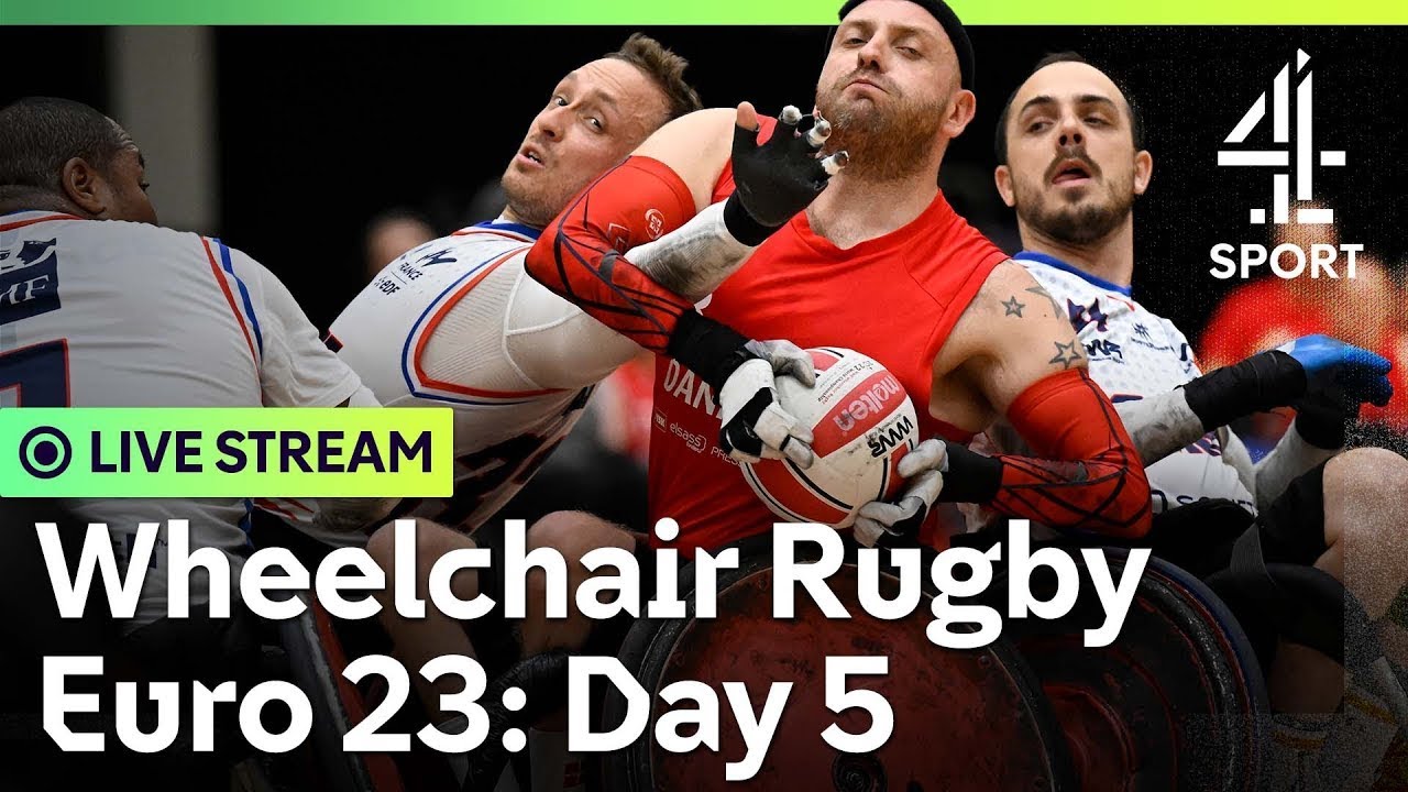Live Wheelchair Rugby European Championship Cardiff Day 5
