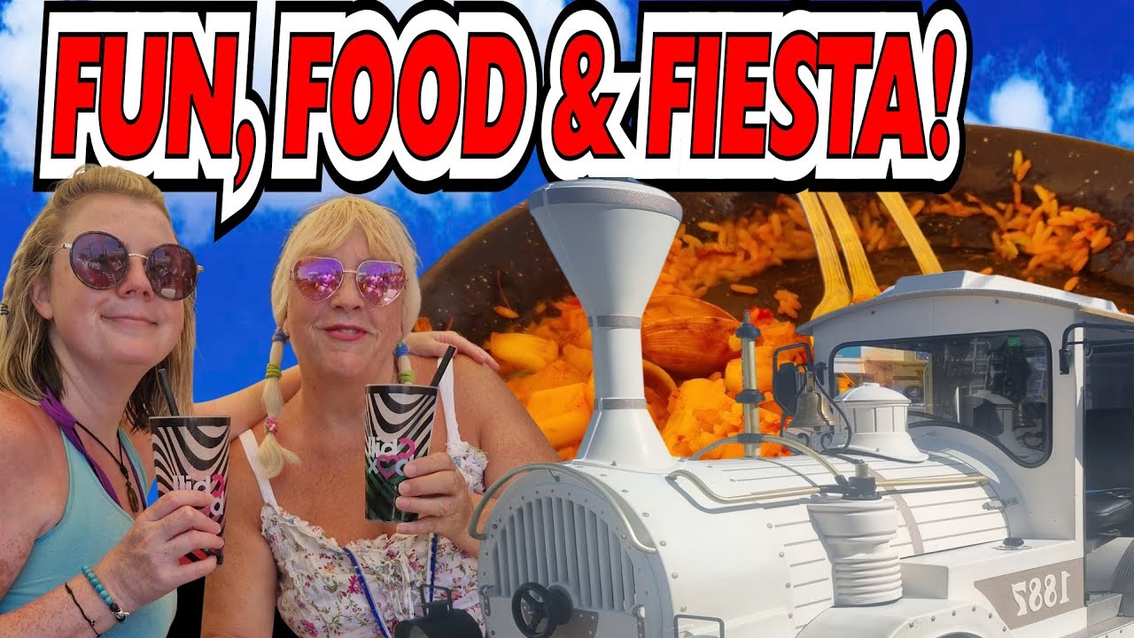 Tenerife Family Fun - Tourist Train Ride & Traditional Spanish Paella - Holiday Vlog