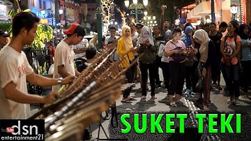 AMBYAR DIDI KEMPOT !!! SUKET TEKI -  CALUNG FUNK ANGKLUNG MALIOBORO JOGJA (MUSISI JALANAN JOGJA)