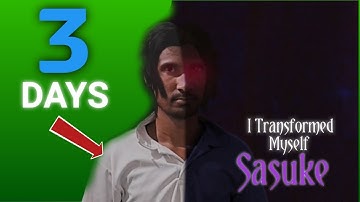 I Transformed Myself into Sasuke Using VFX | Like @Jalex Rosa