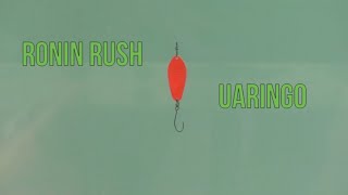 Блесна Ronin Rush - Uaringo 3g. На форель, хариуса и сига. Игра приманки.