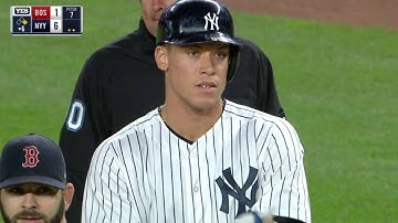 BOS@NYY: Judge hammers single for hardest hit of year