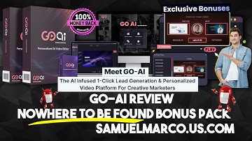 GO-AI Review - Personalized Videos With GO AI by VideoRemix