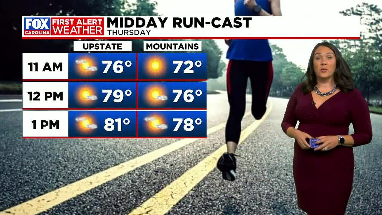 Scattered storms possible Thursday, highs could hit 90 on Friday - YouTube