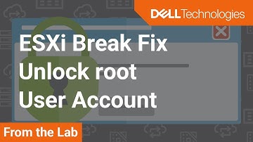 Remote access for ESXi local user root has been locked – VxRail Break Fix Series