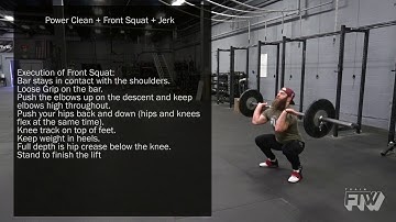 Clean + Front Squat + Jerk - Weightlifting