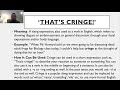 English Slang 9 That S Cringe English Slang 9 That S Cringe