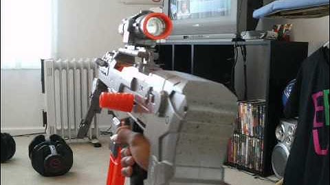 Nerf N-Strike Longshot Custom Paint Job