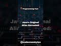 Java Before Java #TechHistory #Oak #shorts