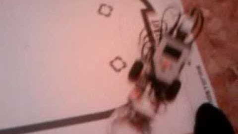 Lego NXT Tribot following a line