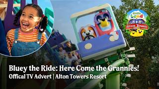 Bluey the Ride: Here Come the Grannies! Alton Towers Resort 2026 Official TV Advert