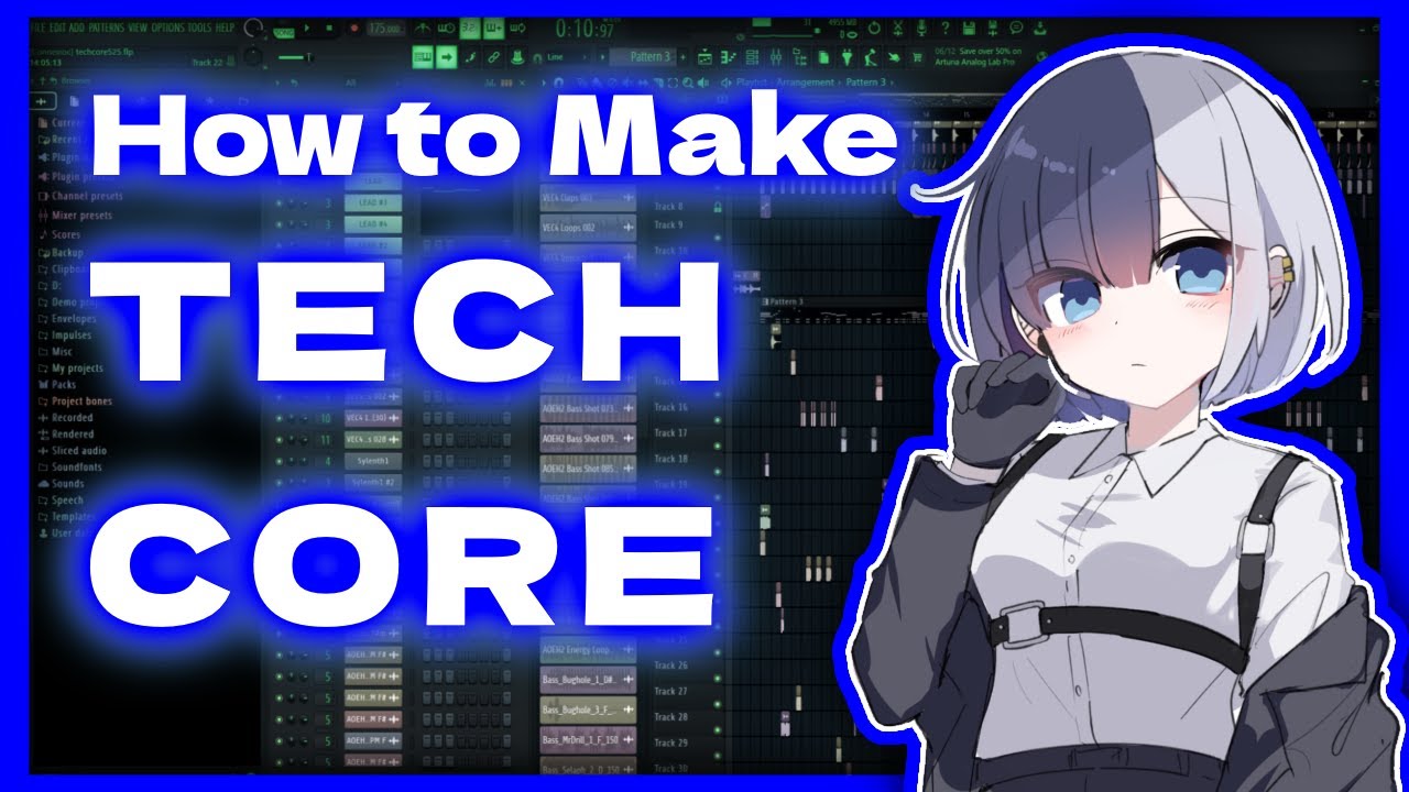 How to Make Techcore in 1 Minute (FL Studio) / テックコアの作り方！ - YouTube