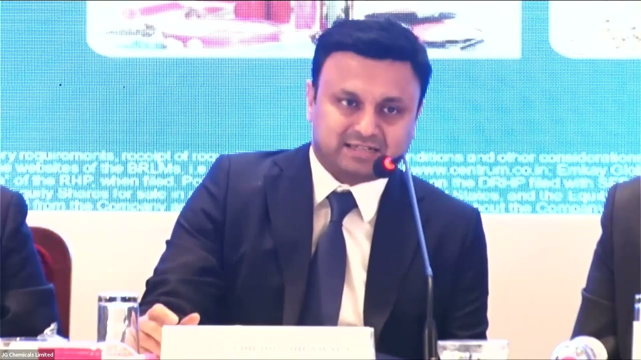 JG Chemicals Limited IPO Press Conference